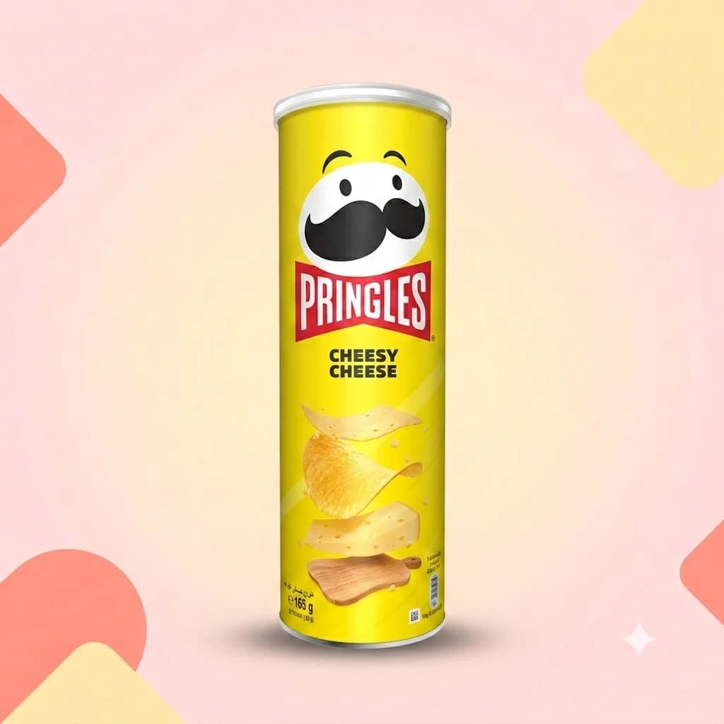 Чипсы Pringles Большая пачка Сырный сыр 165г