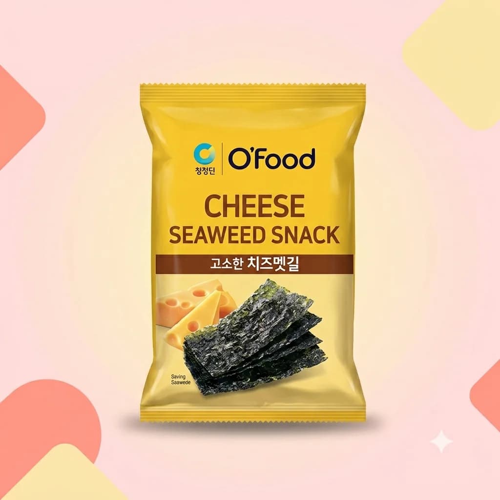 Нори O'Food со вкусом сыра чеддер 4г
