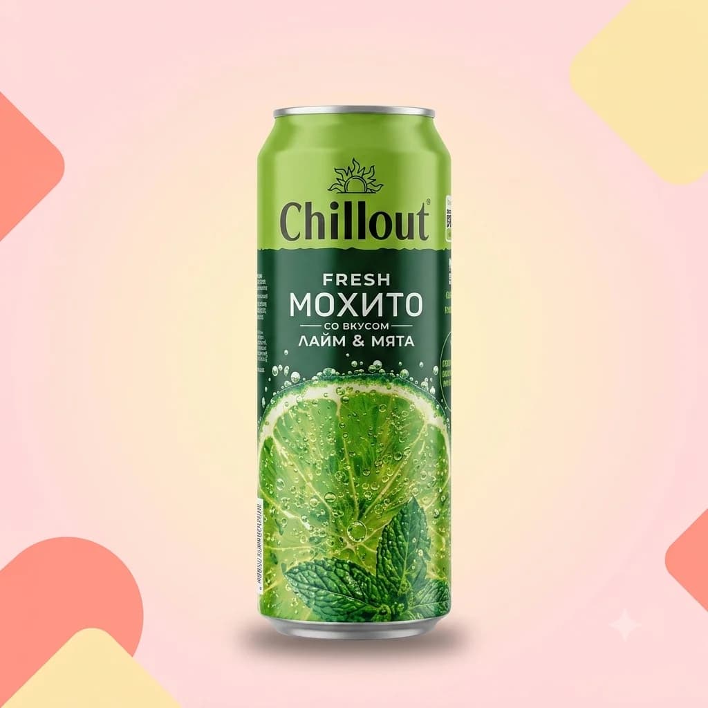 Напиток сильногазированный Chillout Фреш мохито 450мл