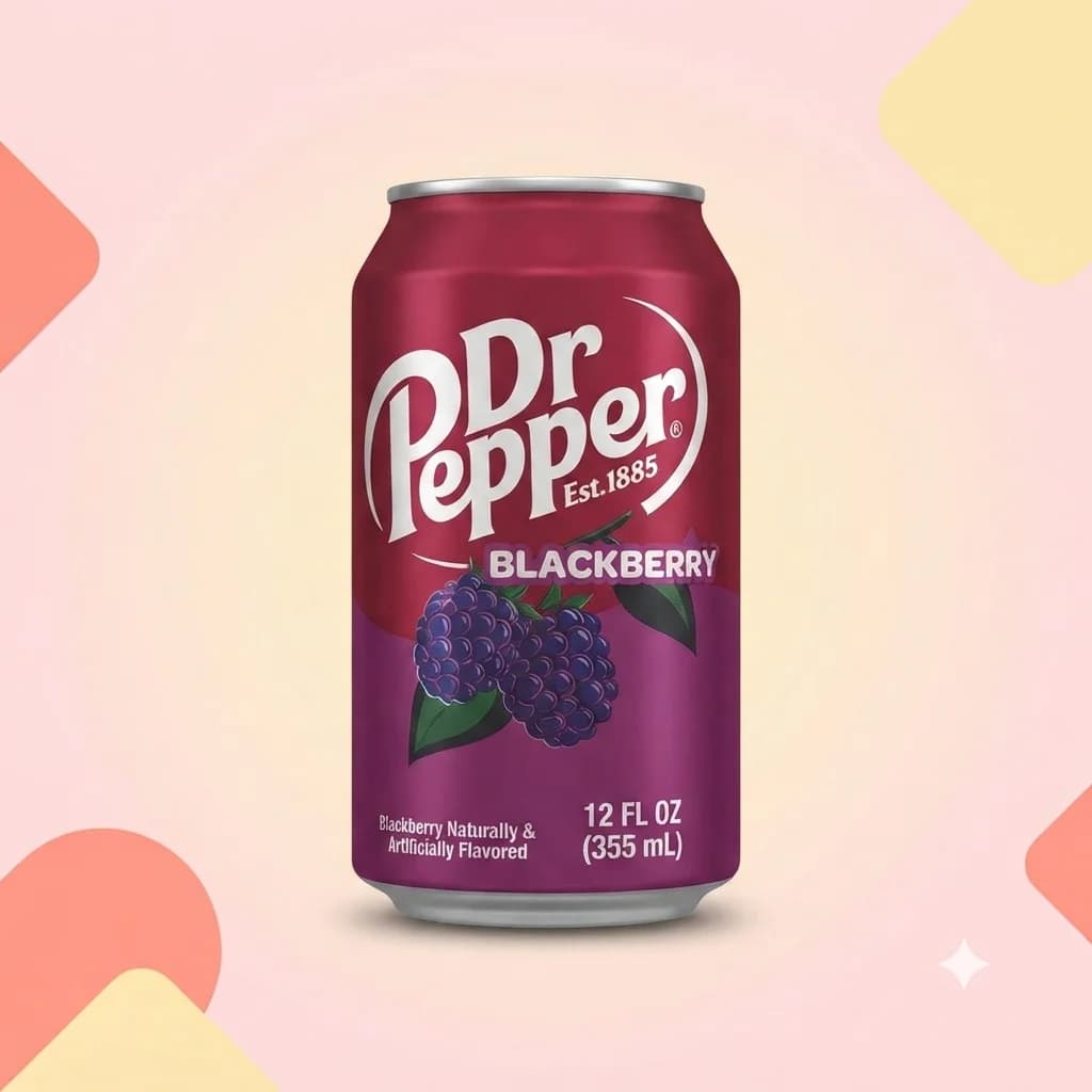 Напиток Dr. Pepper Ежевика 355мл (США)
