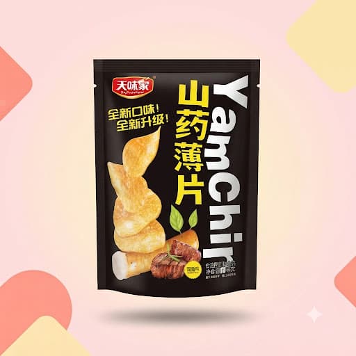 Чипсы Tianweijia со вкусом пикантного соуса 65г