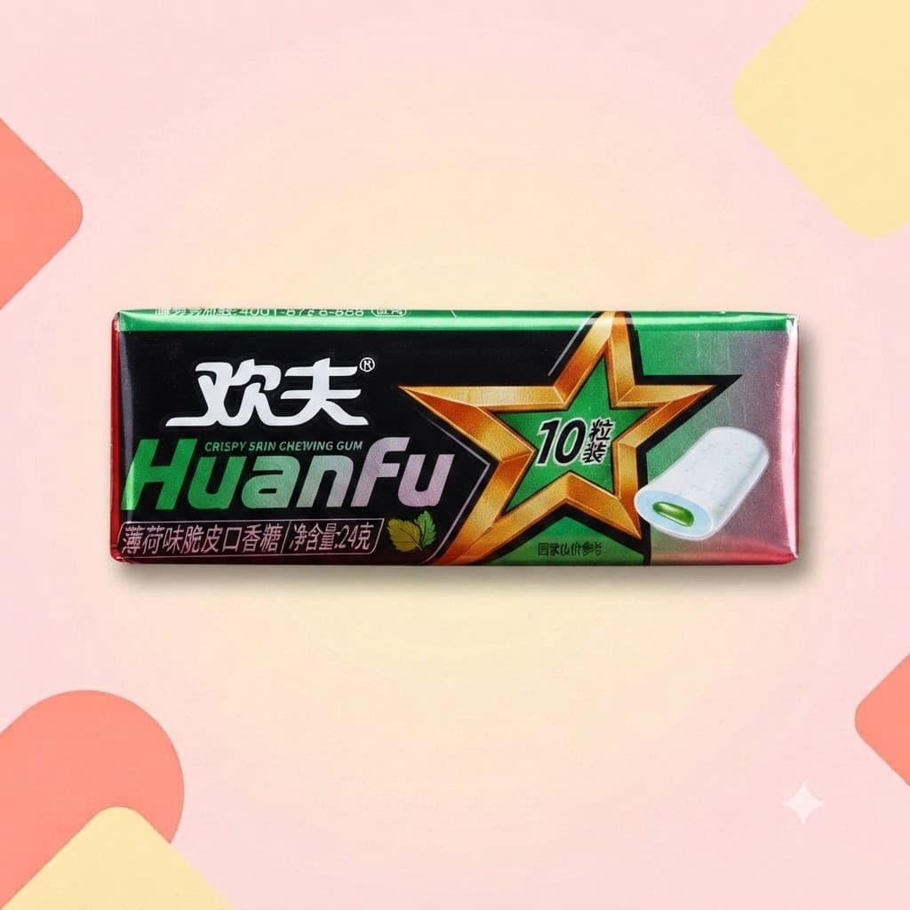 Жевательная резинка HuanFu Restyle Мята 21,5г